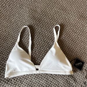 Zaful White Bikini Top